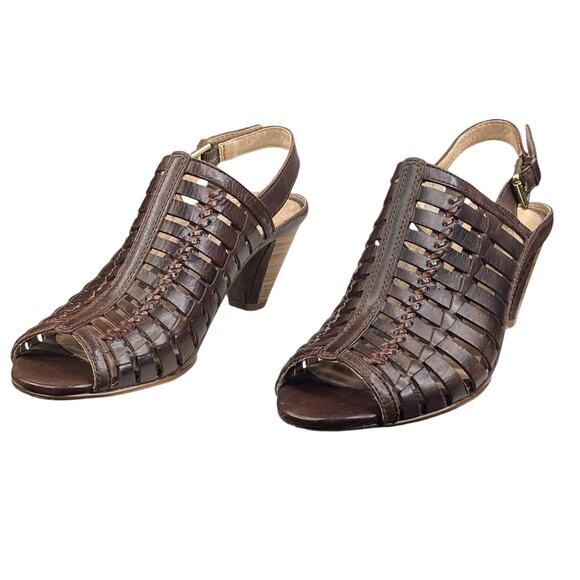 Pikolinos Women's Java Brown Gladiator Slingback Sandal Size US 7.5/8 - Picture 6 of 13